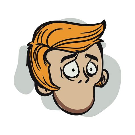 Gesichts zombie cartoon illustration für logo emoticon esport