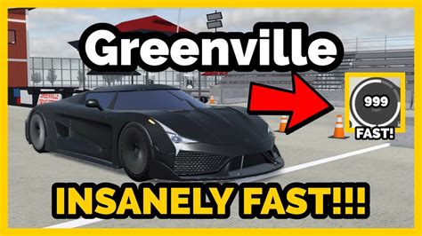 THIS NEW CAR HAS A CRAZY SPEED GLITCH Roblox Greenville YouTube