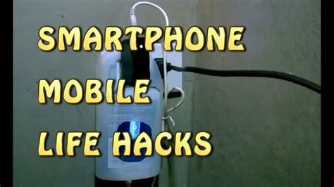 Life Hacks For Mobile Smartphone YouTube