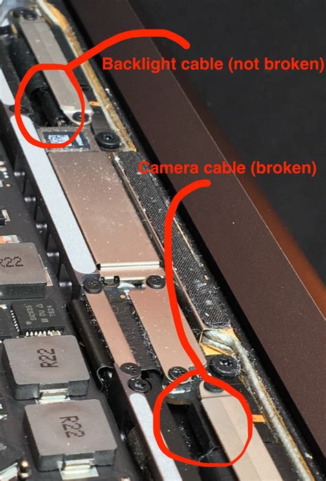 2016 Mbp Flexgate On Camera Cable Rmacbookpro