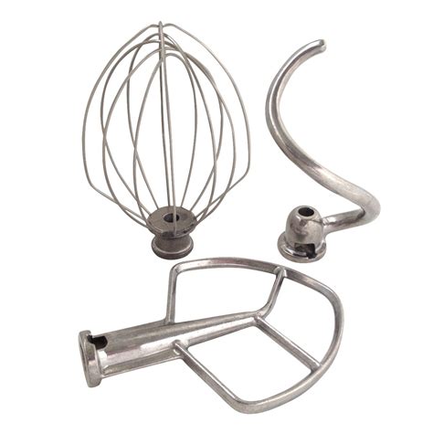 KITCHENAID MIXER 5QT BURNISHED SPIRAL DOUGH HOOK, BEATER, WHISK ...