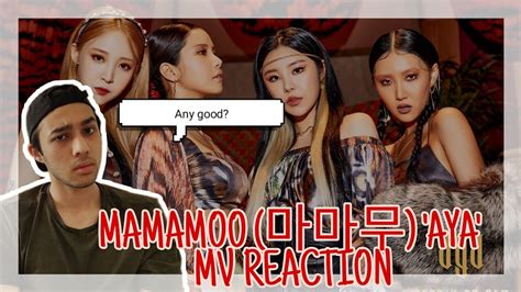 MAMAMOO 마마무 AYA REACTION YouTube