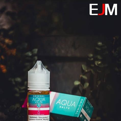 Jual Liquid Vape Salt Nic Usa Ejm Aqua Salts Pure Original Mg Saltnic