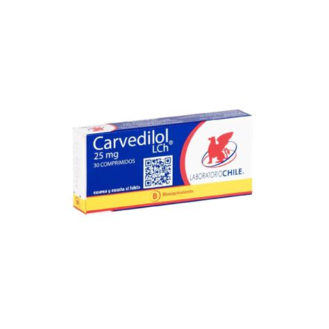 Carvedilol 25mg Comp X 30