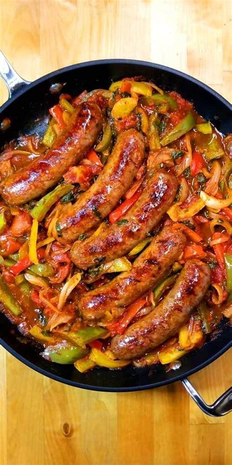 Italian Sausage Peppers And Onions Recipe Healthy Cooking Tips In Home