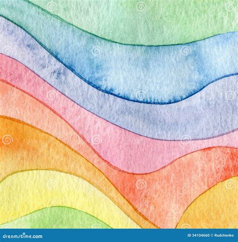 Abstract Wave Background With Natural Lines Stock Photo Cartoondealer