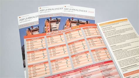 Bersichtlicher Und Handlicher Oldenburger Abfuhrkalender