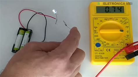Curso de Multímetro Digital Aula 9A Como medir Amperagem em