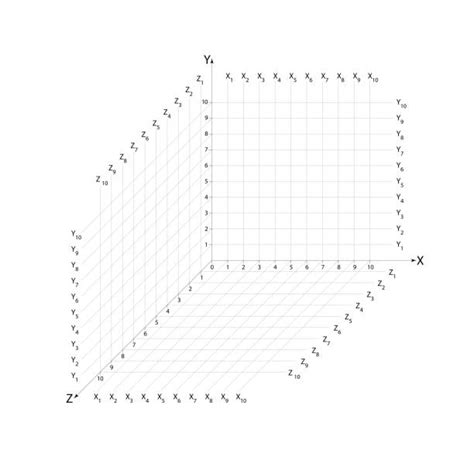 Xyz Axis Graph Paper