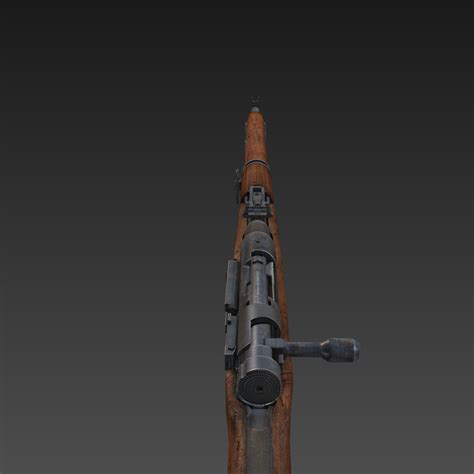 Arisaka Type 99 Rifle 3d X