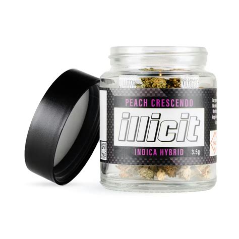 Illicit Illicit Peach Crescendo Jar Doobie