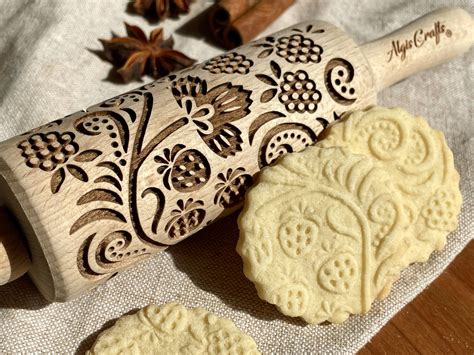 Seasons Mini Rolling Pin Set Highest Quality Embossed Rolling Pins