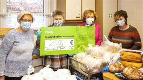 Wärmestube der St Joseph Gemeinde bekommt 2 000 Euro Spenden