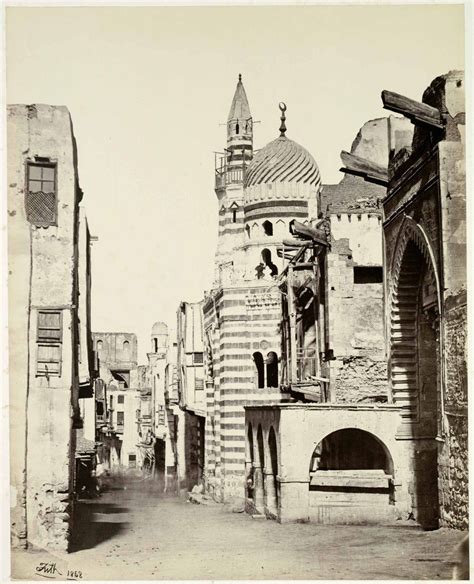 Francis Frith 1822 1898 Street View In Cairo Egypt 1858 Fotos