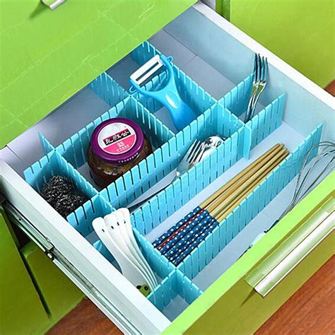 Mrosaa 4pcslot Diy Drawer Divider Household Storage Organizer