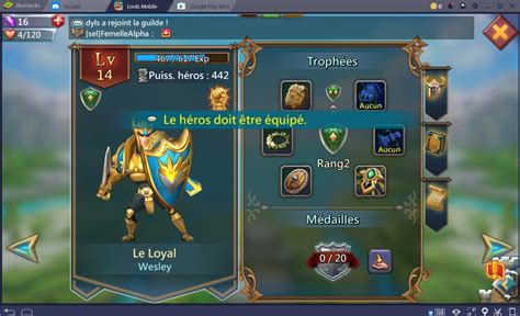 Lords Mobile Le Guide Ultime De La Gestion Des H Ros Bluestacks