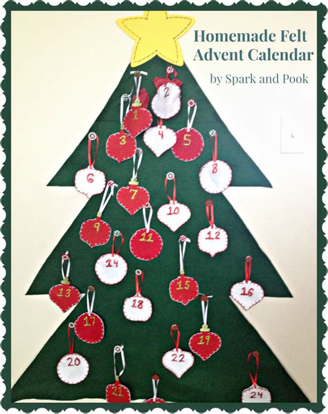 Homemade Advent Calendar Spark And Pook Homemade Advent Calendar