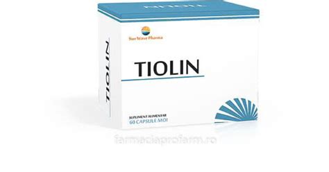 TIOLIN COMPLEX 60 Capsule SUNWAVE PHARMA Farmacia Profarm