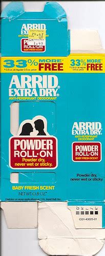 1977 Arrid Extra Dry Anti Perspirant Deodorant Box Flickr