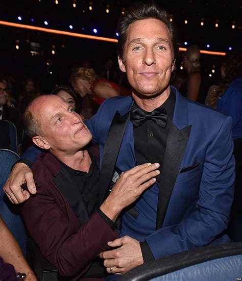 File Woody Harrelson And Matthew McConaughey At The 66th Primetime Emmy