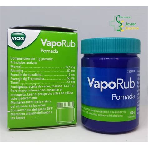 Vaporub Pomada G De Vicks