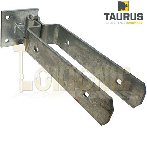 Galvanised Pc Heavy Duty Adjustable Field Gate Hinge Set With Hook On