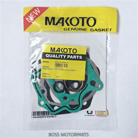 Makoto Top Overhauling Gasket For Xrm Wave Xrm Wave Tmx