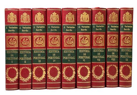 Lot SERRÃO Joaquim Veríssimo HISTÓRIA DE PORTUGAL 18 vols encs e