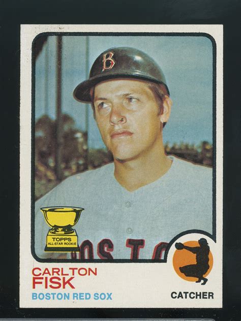 Topps Carlton Fisk Nd Year Red Sox White Sox Set Break