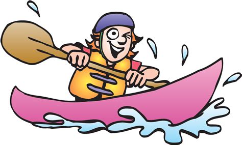 Canoe Camping Clipart - Royalty-Free Canoeing Graphics