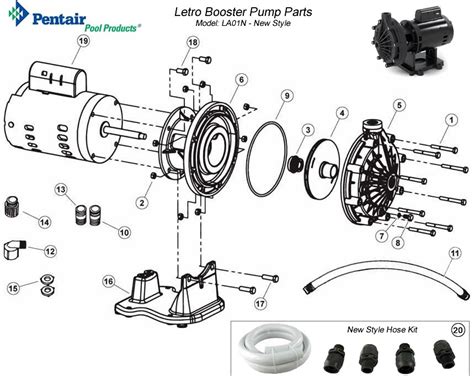 F W Booster Pump Assembly Diagram Filterdirect Aquarium