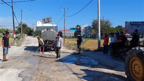 Puluhan Tahun Rusak Warga Jalan Kejora Oebufu Kota Kupang Swadaya