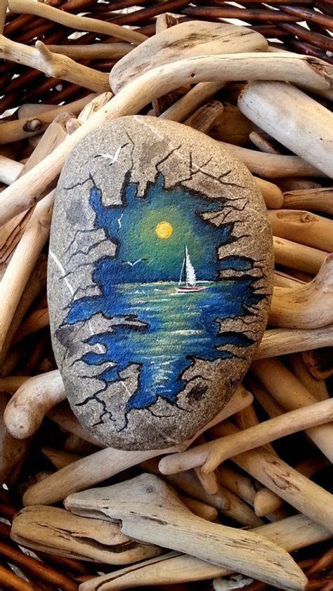 120 Rock Painting Ocean Stuff Ideas In 2021 Painted Rocks Rock