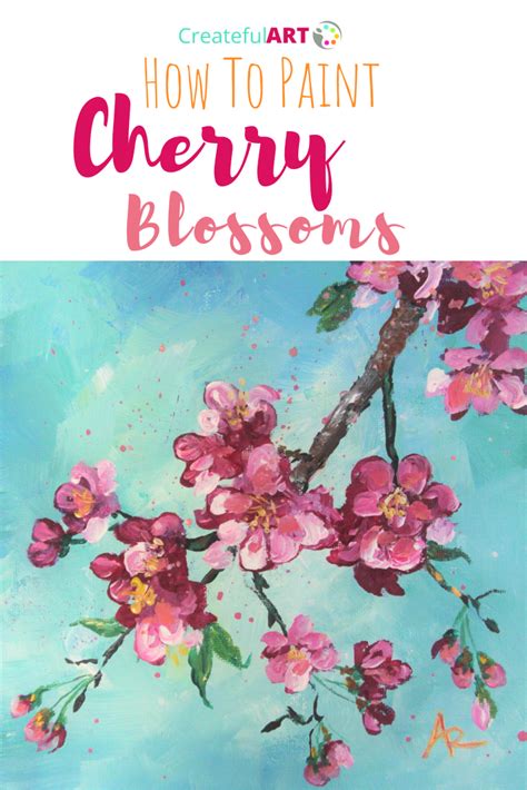 Cherry Blossom Painting Tutorial