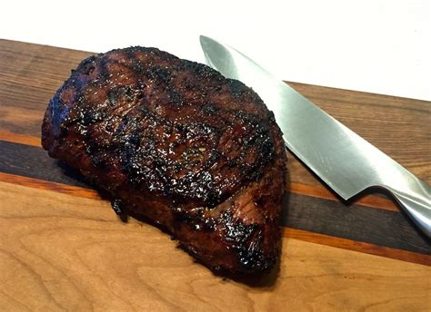 Grilled Tri Tip Roast Seared And Smoked