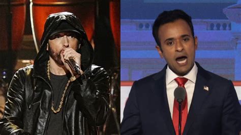 Eminem Takes Legal Action Against Presidential Candidate Vivek