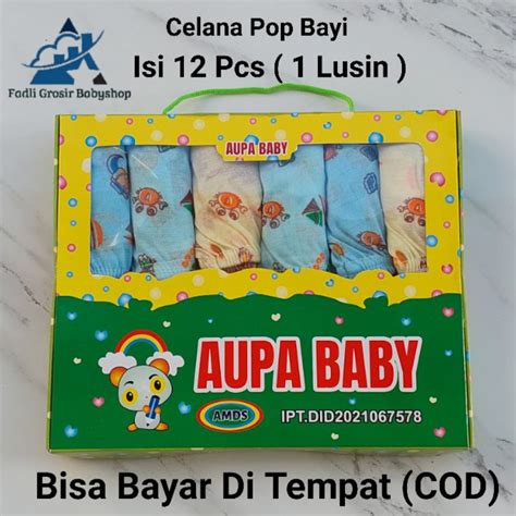 Jual Pcs Lusin Celana Pop Bayi Newborn Kemasan Dus Terbaru