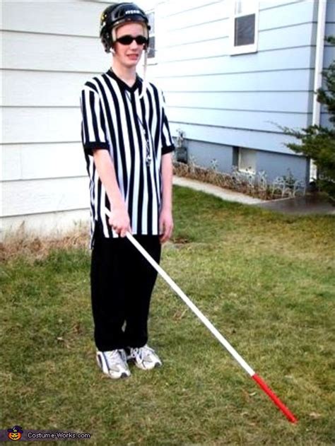 Blind Hockey Referee Halloween costume