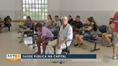 MTTV 1ª Edição Cuiabá Pacientes reclamam do atendimento na