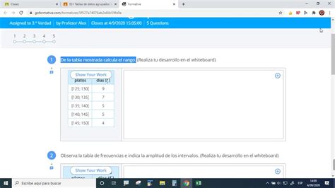 Cómo Calcular El Rango En Una Tabla De Datos Agrupado En Excel Youtube