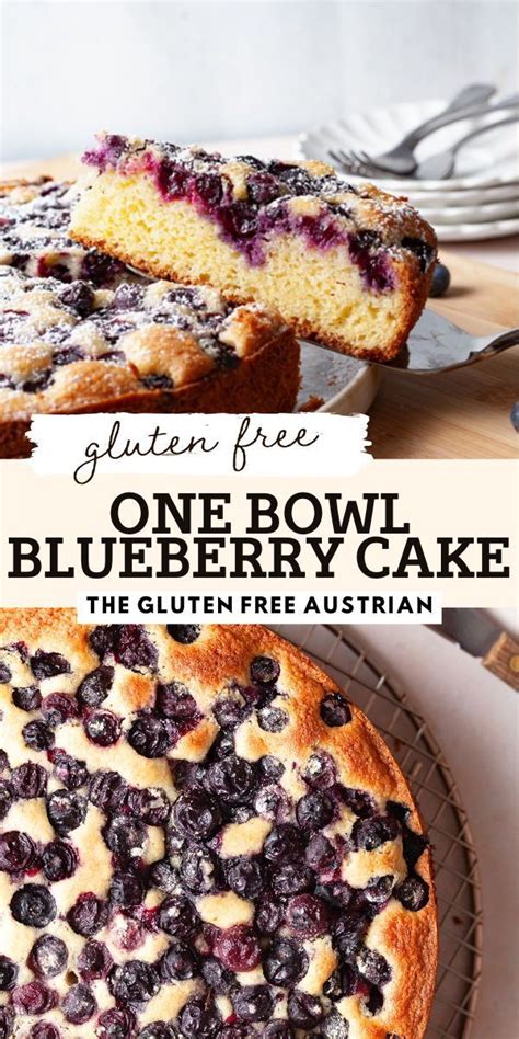 One Bowl Blueberry Cake Gluten Free In 2024 Gluten Free Blueberry