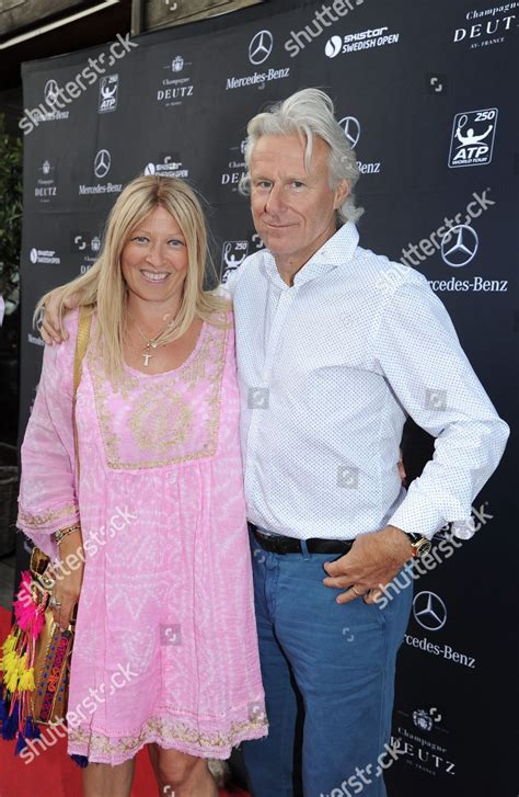 Bjorn Borg His Wife Patricia Editorial Stock Photo Stock Image