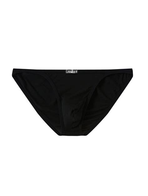 Buy Jinshi Mens Bikini Briefs Low Rise Tagless Bamboo Underwear Online