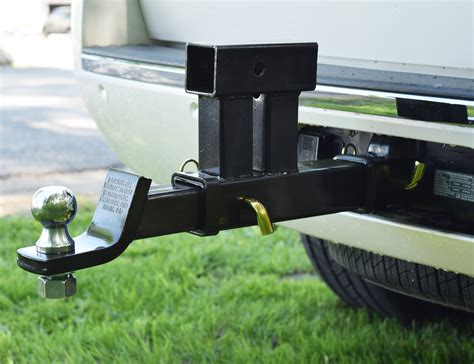 Double your towing capacity with the Class II, 2" MPG544 Double Hitch Receiver. Allows the ...