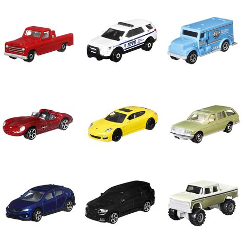 Matchbox® Assortiment Coffret 9 Véhicules X7111 Mattel