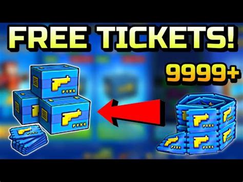 Free Pixel Pass Tickets Claim Now Pixel Gun D Youtube