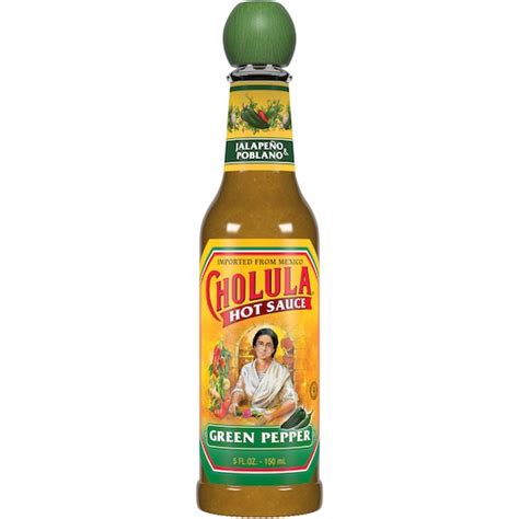 Cholula Green Pepper Hot Sauce Bottle Oz Off The Muck Market