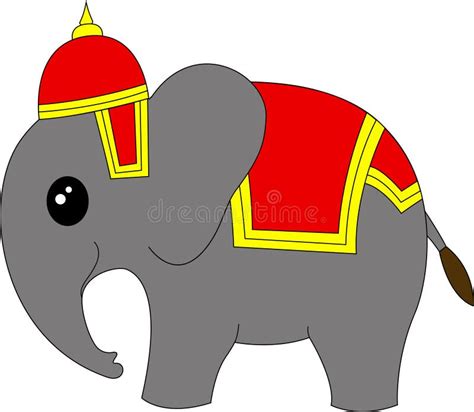 Thailand Elephant Cartoon Stock Vector Illustration Of Animal 66014960