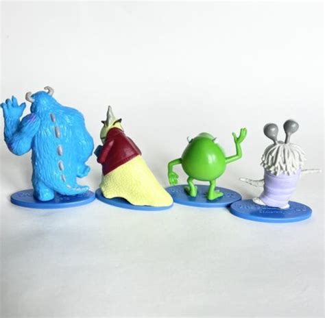 Monsters Inc Disney Pixar Lot Of 4 Figures 2019 Sulley Mike Boo And Roz Toy 4628580548