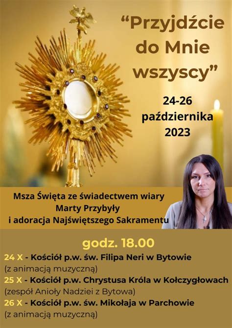 Przyjdźcie do mnie wszyscy Parafia Parchowo